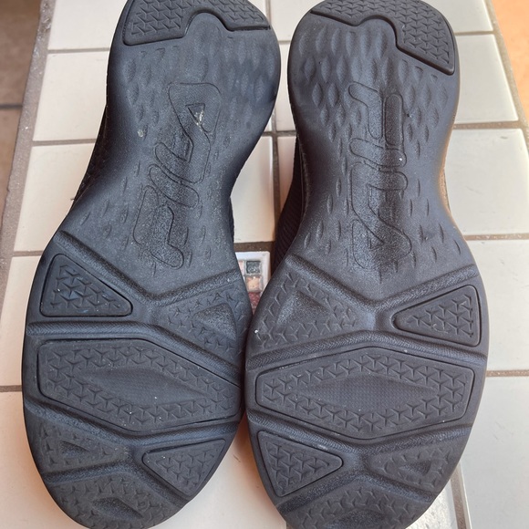 FILA Soft Lightweight Mallorca Slip-on Shoes Black - Picture 7 of 8